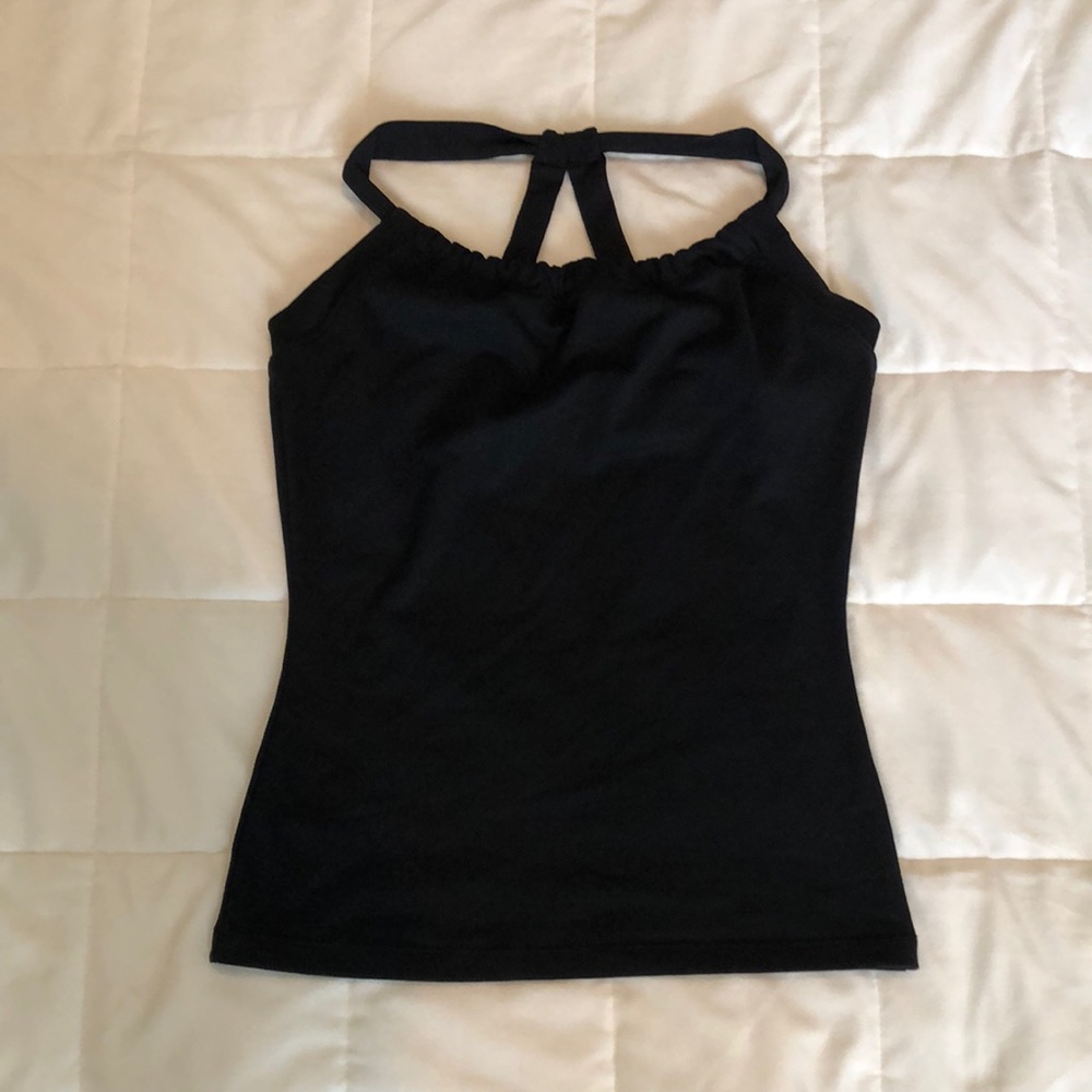 Prana yoga top black medium